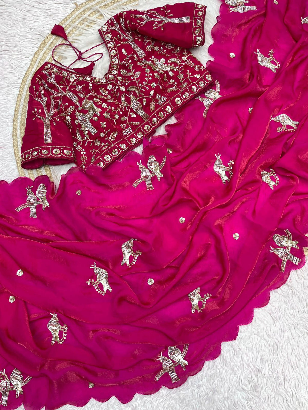 RCS-06 Pink Blouse size 38 with extra margin u can use up 42