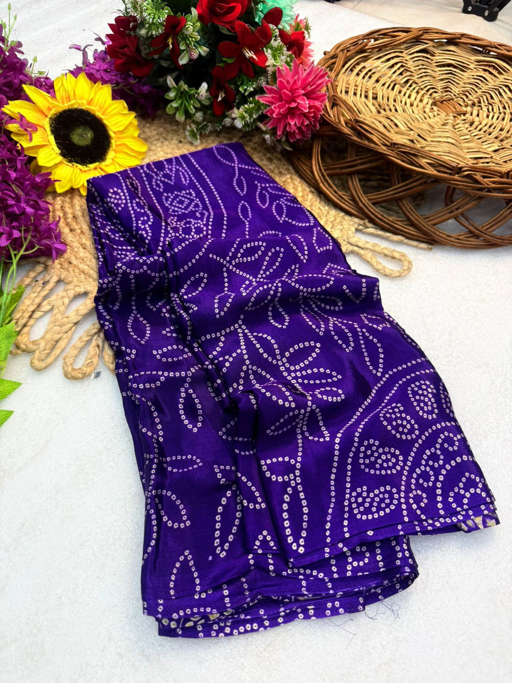 RCS-160 Violet Unstitched blouse