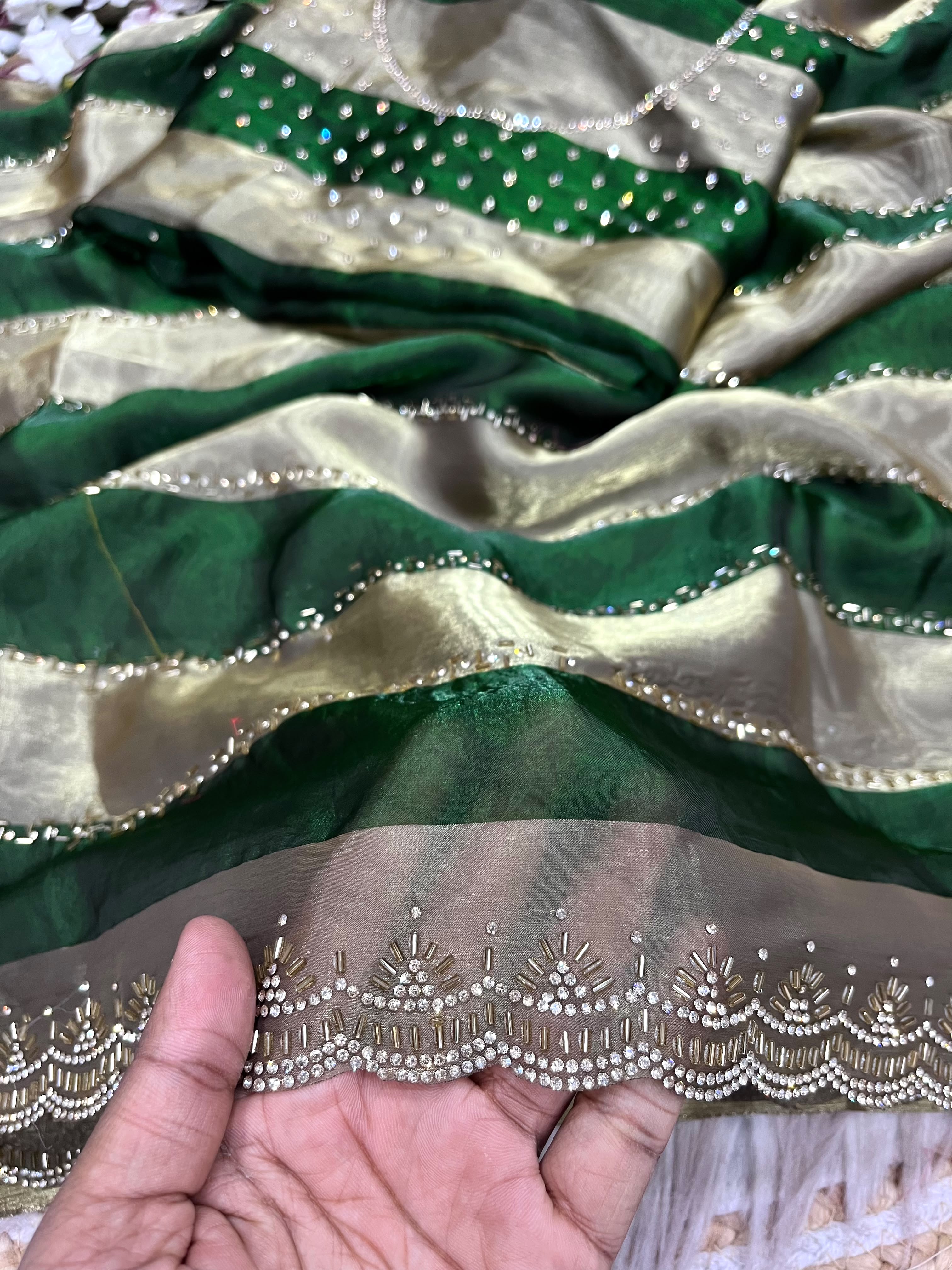 RCS-178 Green Unstitched