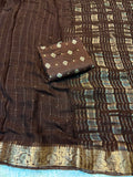 RCS -227 Single colour with unstitched blouse