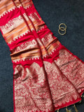 RCS-192 Red Unstitched blouse
