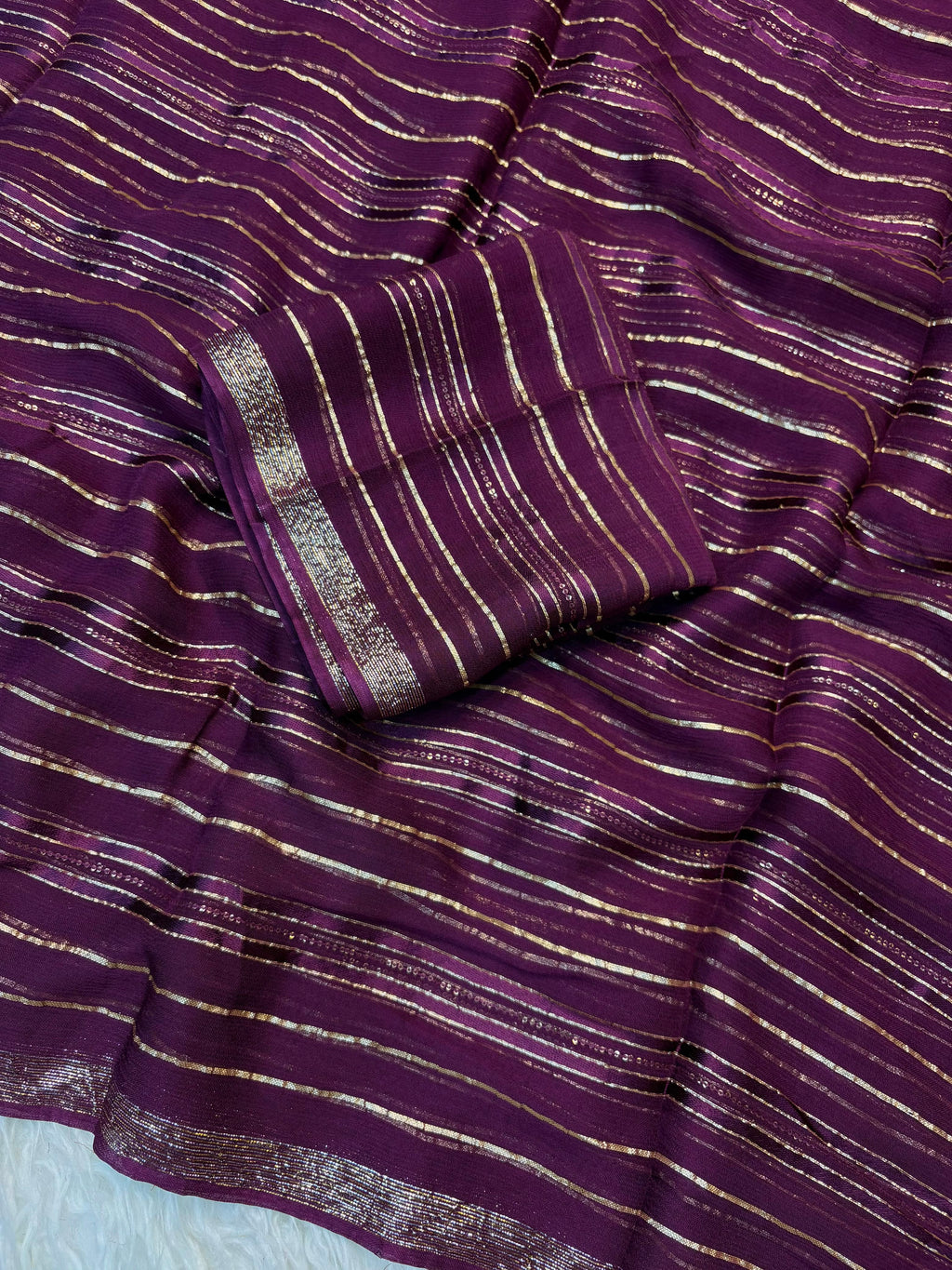 RCS-179 Wine Unstitched blouse