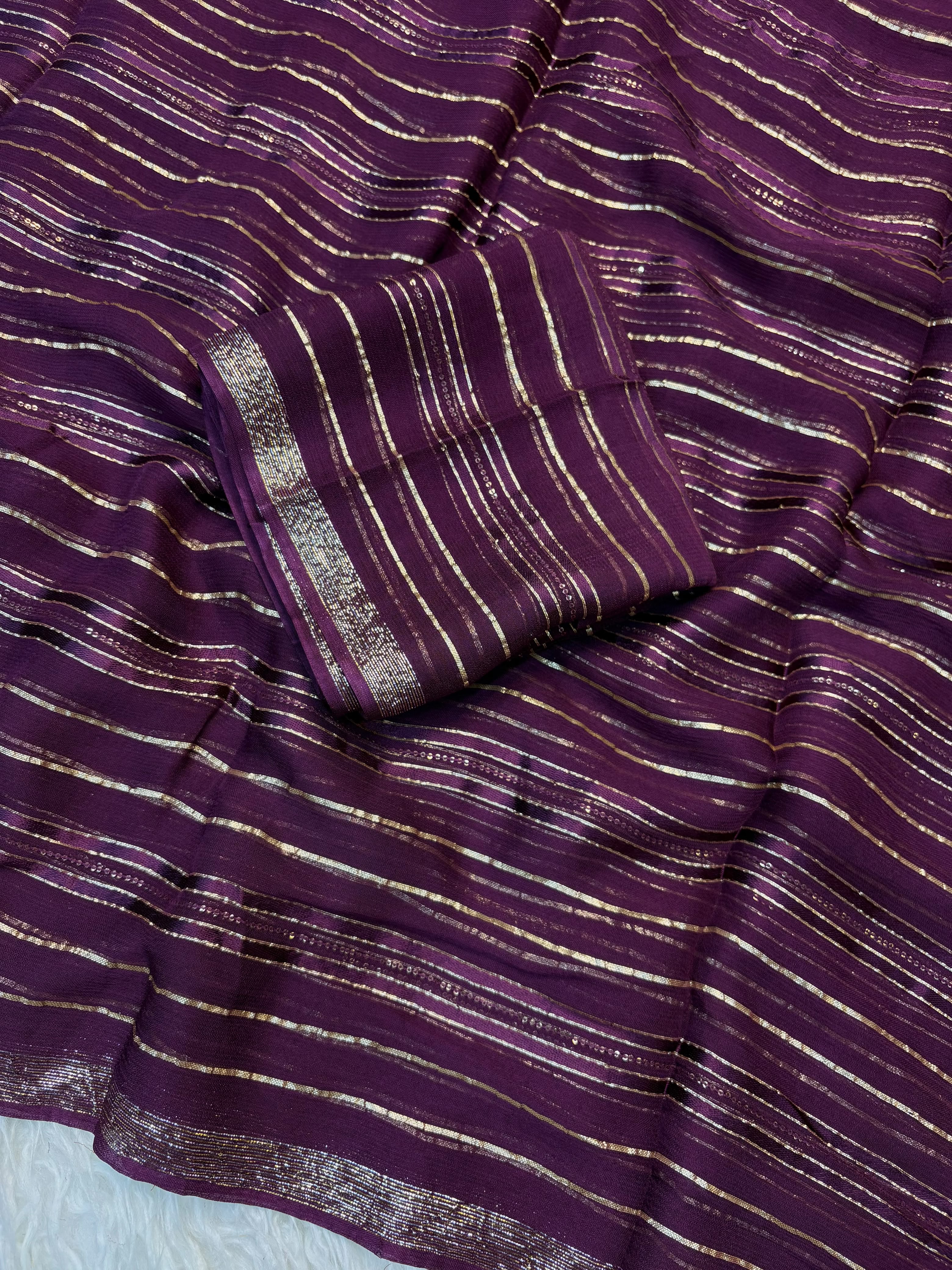 RCS-179 Wine Unstitched blouse