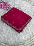 RCS-018 Rani Pink Unstitched blouse